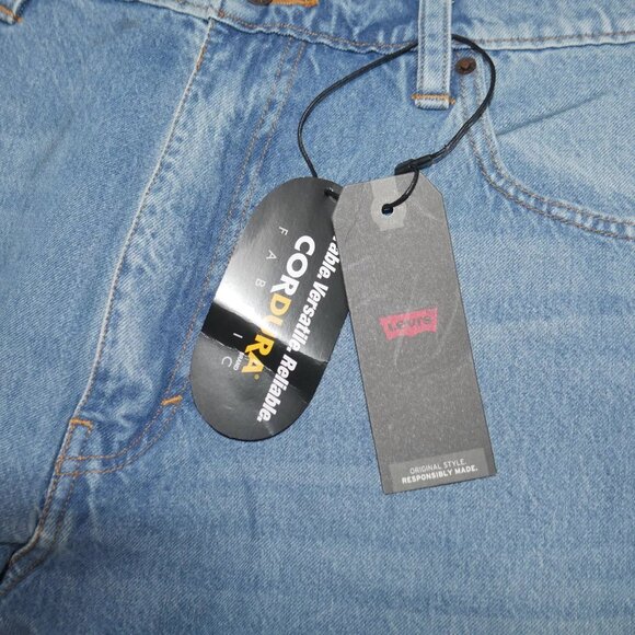 Levi's 551 Z Loose Fit Straight Leg Jeans Men's Size 38x34 Stretch Stonewashed N - Picture 6 of 10